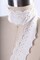 Ivory Smiley Design Cotton Eyelet Lace Trim 1 Inch Wide Scalloped Edge 2 Yards